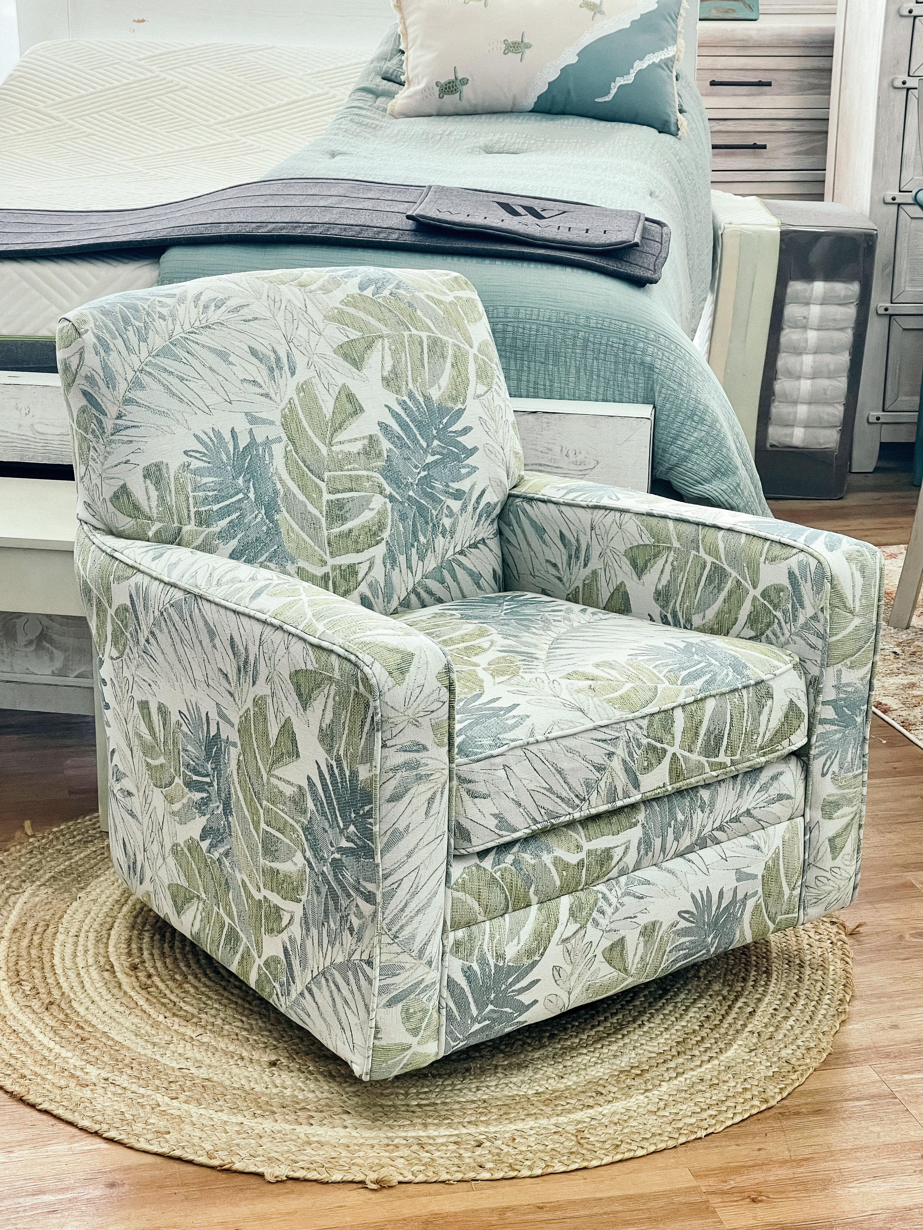 Custom Hi-Back Swivel Glider - Atlantic Fine Furniture Inc