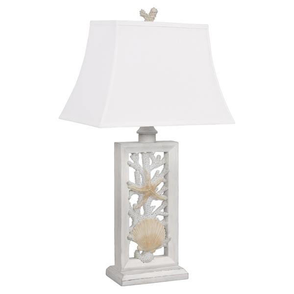 Shell Coral Table Lamp