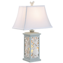 Accent Shell & Coral Night Light Table Lamp, Blue