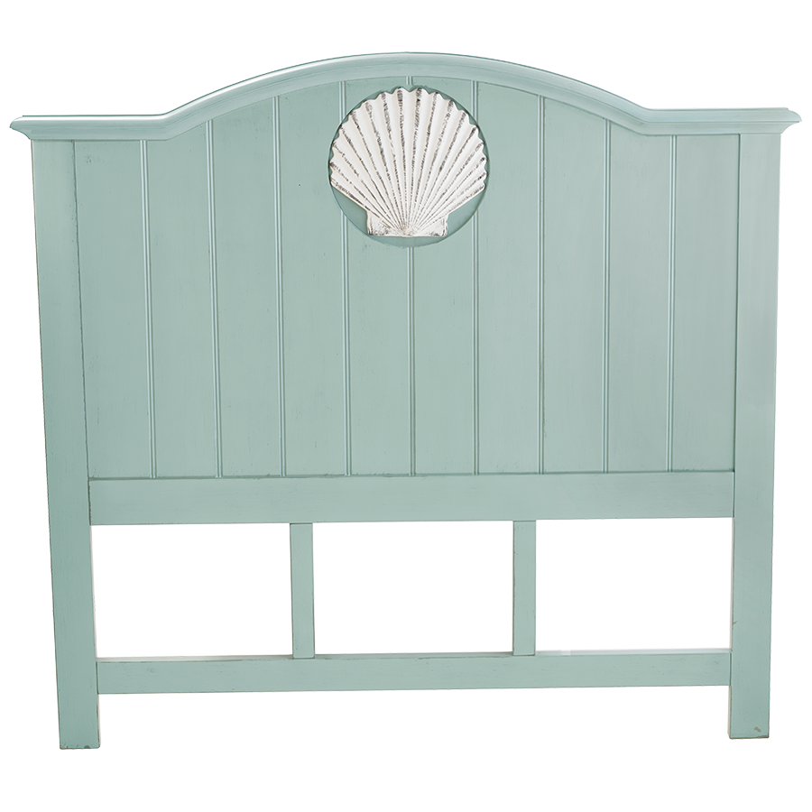 Sea Haven Queen Headboard - Glacier Blue