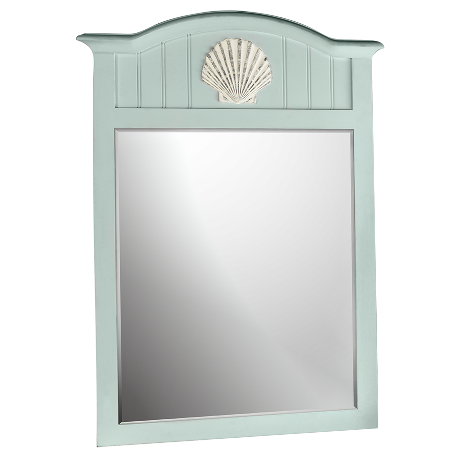 Sea Haven Mirror Glacier Blue, complete with Fixed Clamshell Icon
