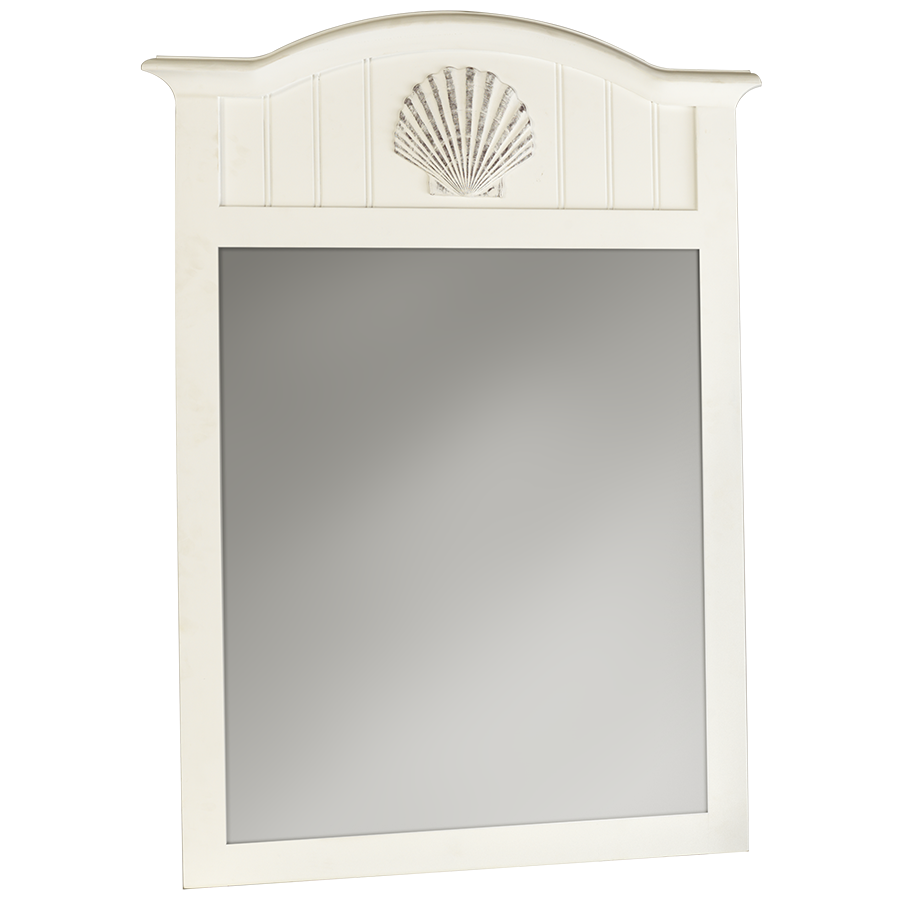 Sea Haven Mirror White, complete with Fixed Clamshell Icon