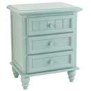 Sea Haven 2 Drawer Nightstand - Glacier Blue