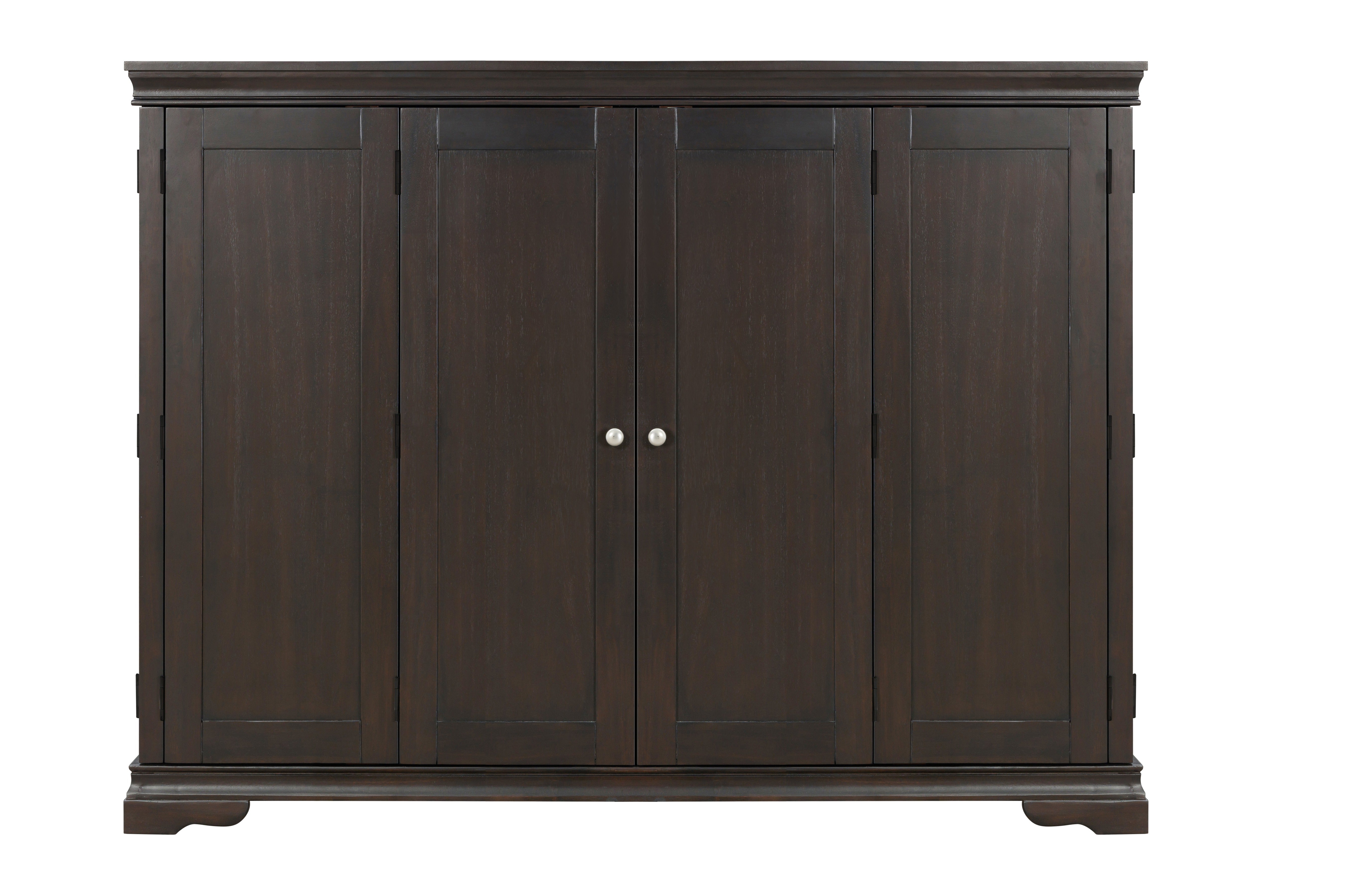 San Sebastian Cabinet Bed by Sealy, Full in Espresso | Atlantic Fine Furniture, Melbourne FL