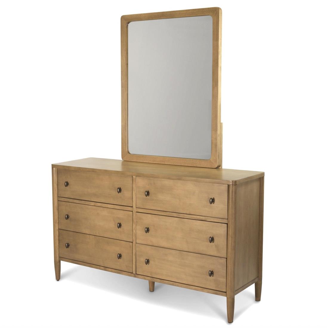 Chatham Mirror. Warm Maple Finish