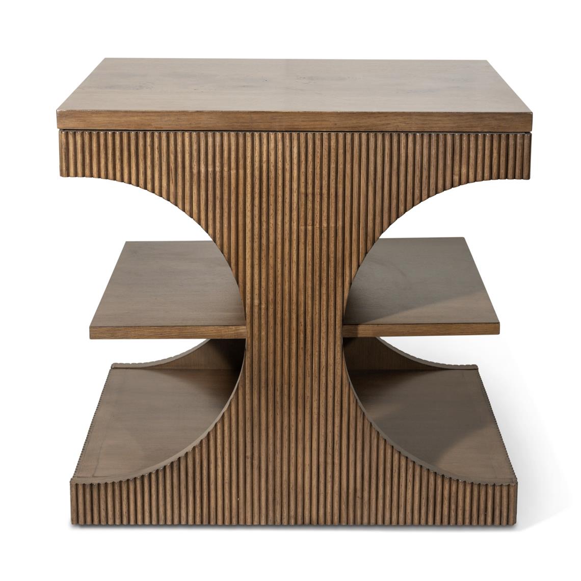 Manhattan Valley End Table Mappa Burl and