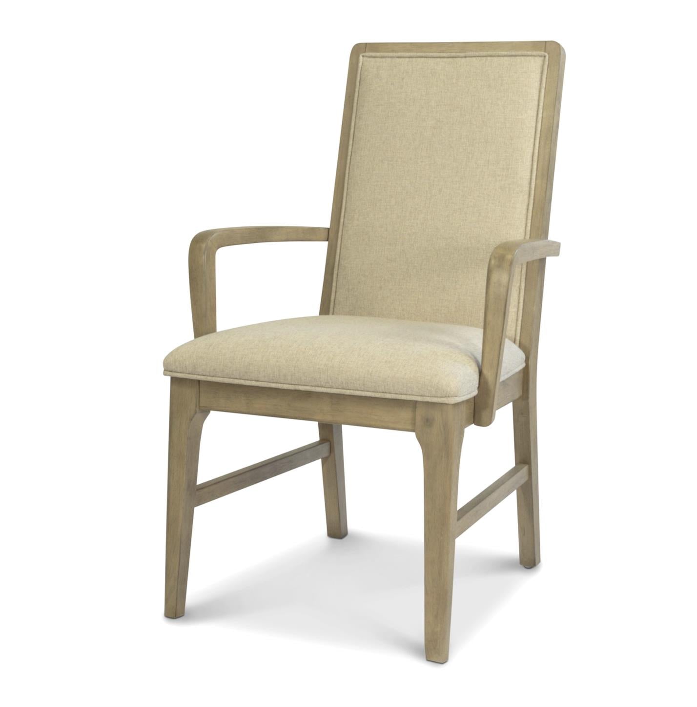 Rio Vista Arm Chair. 2pk; priced individually. Muted Earth Tones and Clay Finish