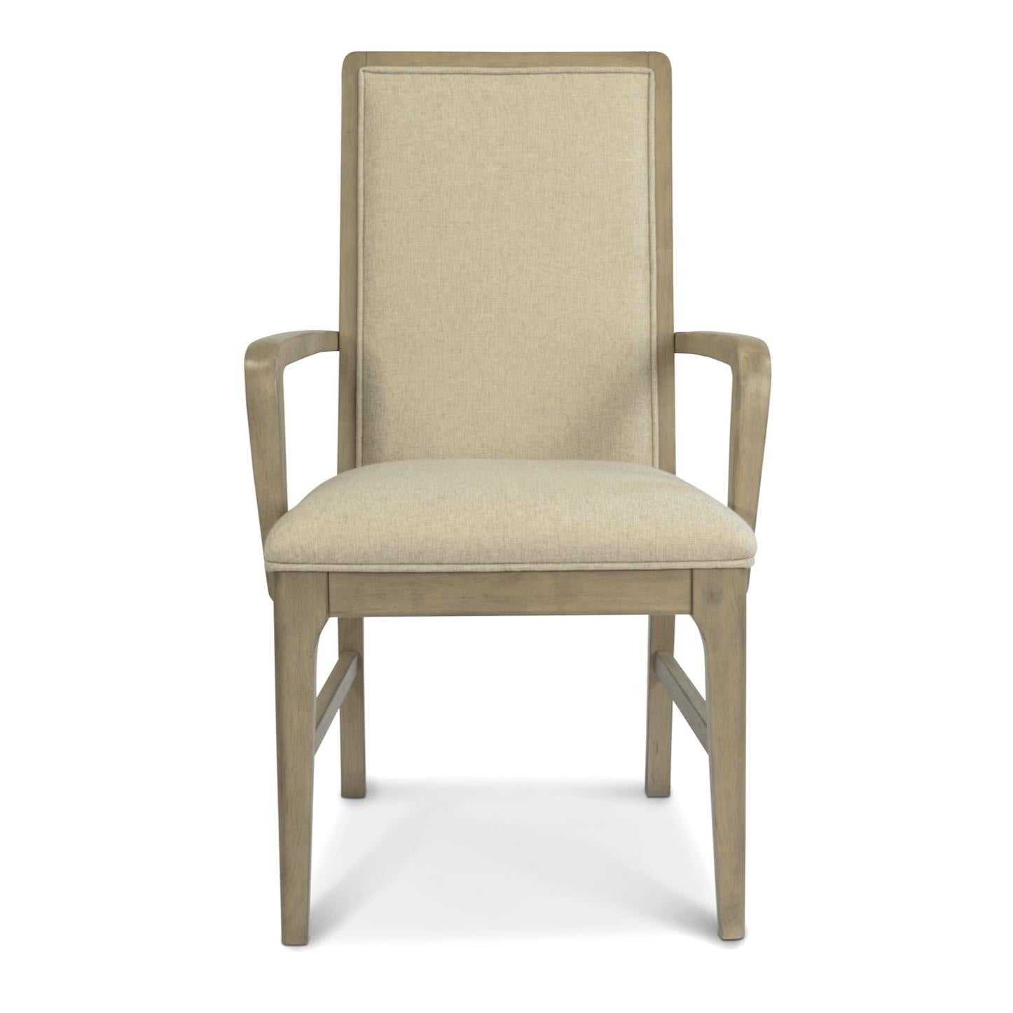 Rio Vista Arm Chair. 2pk; priced individually. Muted Earth Tones and Clay Finish