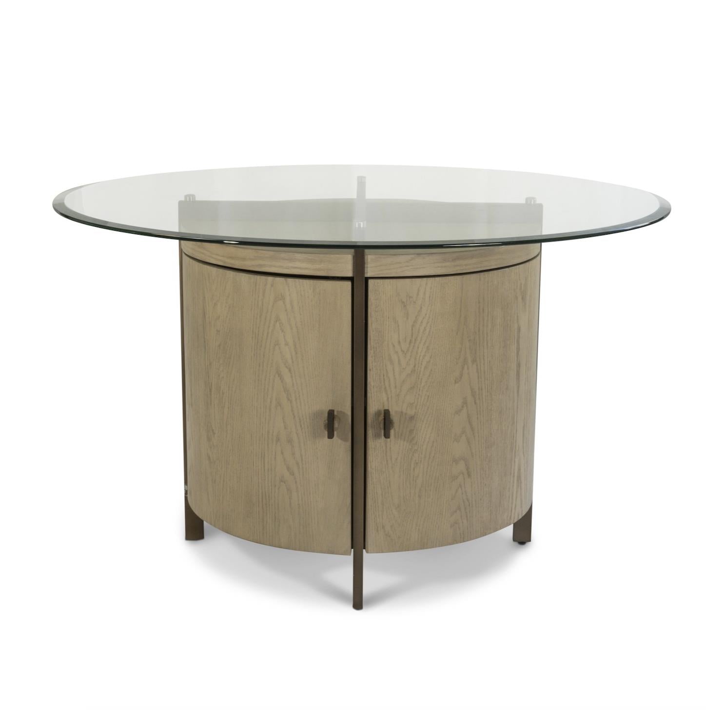 Rio Vista 54" Round Dining Table Top. Muted Earth Tones and Clay Finish. Must order base for complete table