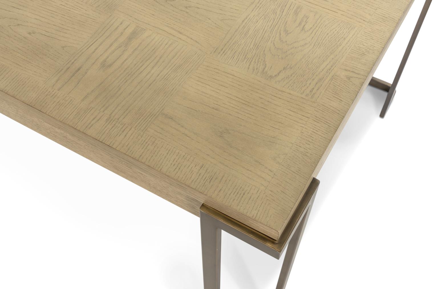 Rio Vista 68" Rectangular Dining Table w/ 18" leaf. Muted Earth Tones and Clay Finish