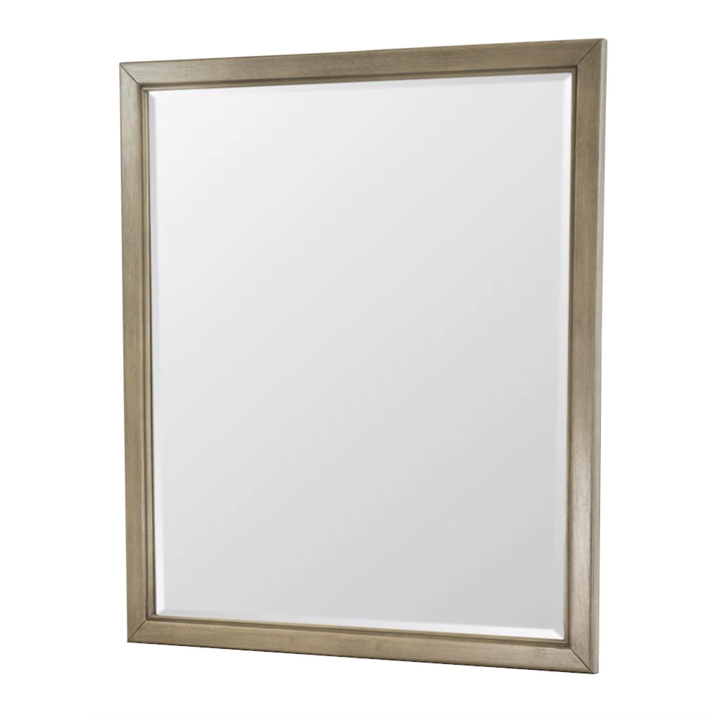 Rio Vista Mirror. Muted Earth Tones and Clay Finish