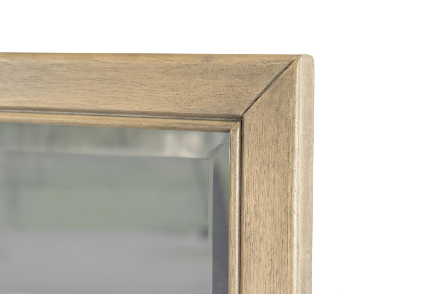 Rio Vista Mirror. Muted Earth Tones and Clay Finish