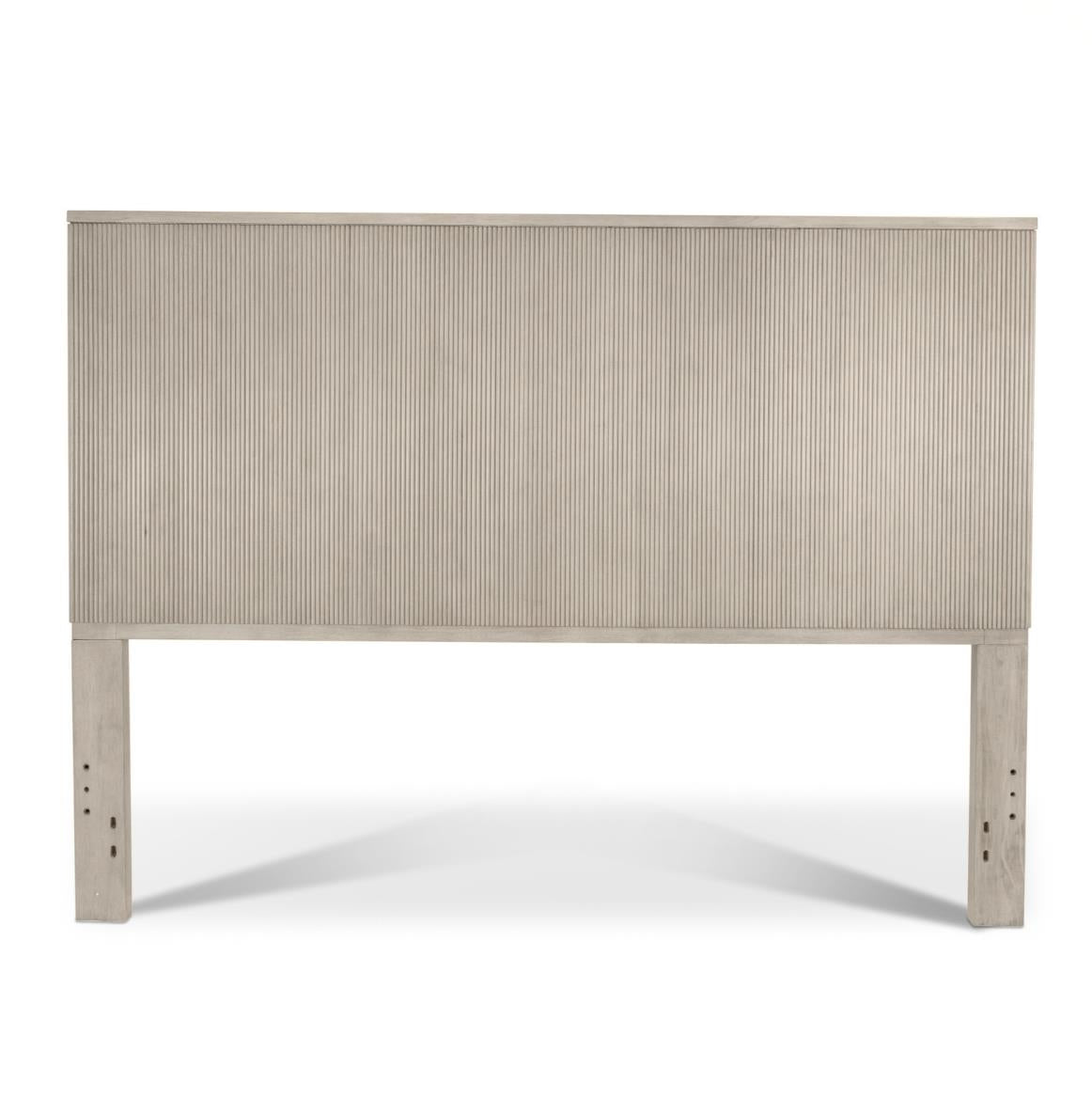 Manhattan Valley Queen Headboard. Mappa Burl Light Finish