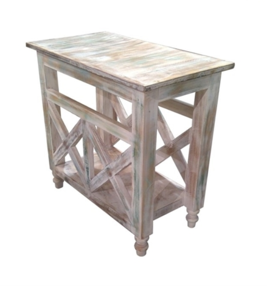 Capris Lamp Table - Recycled Finish