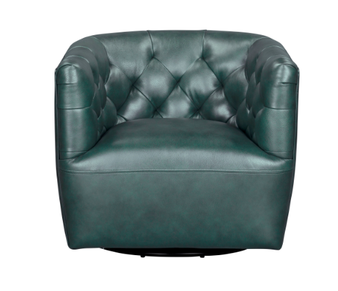 Mira Leather Swivel Chair - Atlantic Fine Furniture Melbourne FL