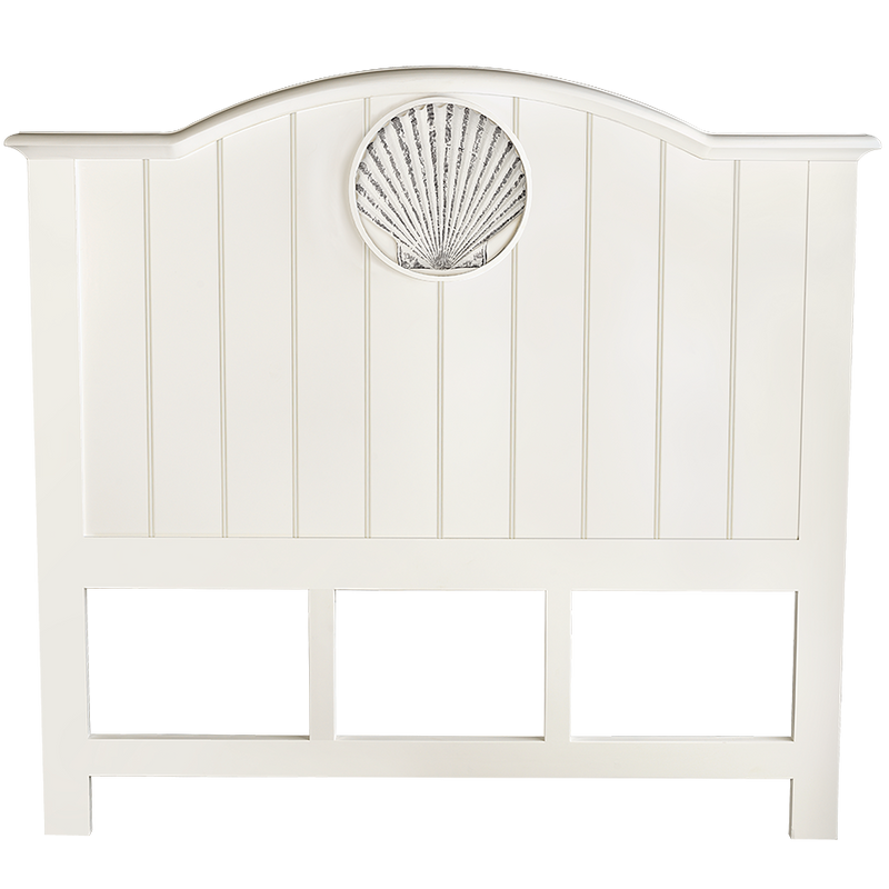 Sea Haven Queen Headboard - White