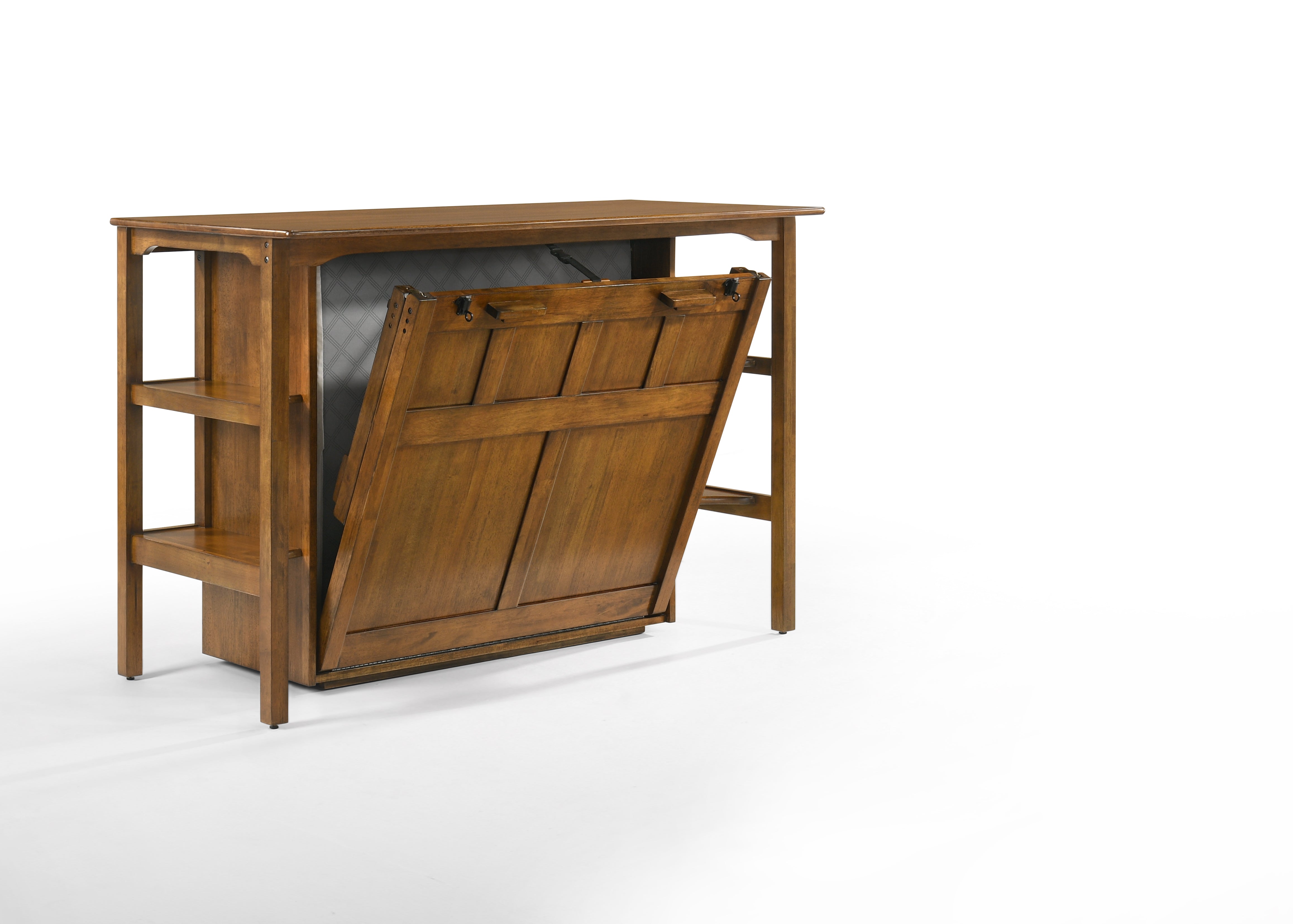 Siesta Desk Cabinet Bed in Black Walnut | Atlantic Fine Furniture, Melbourne FL