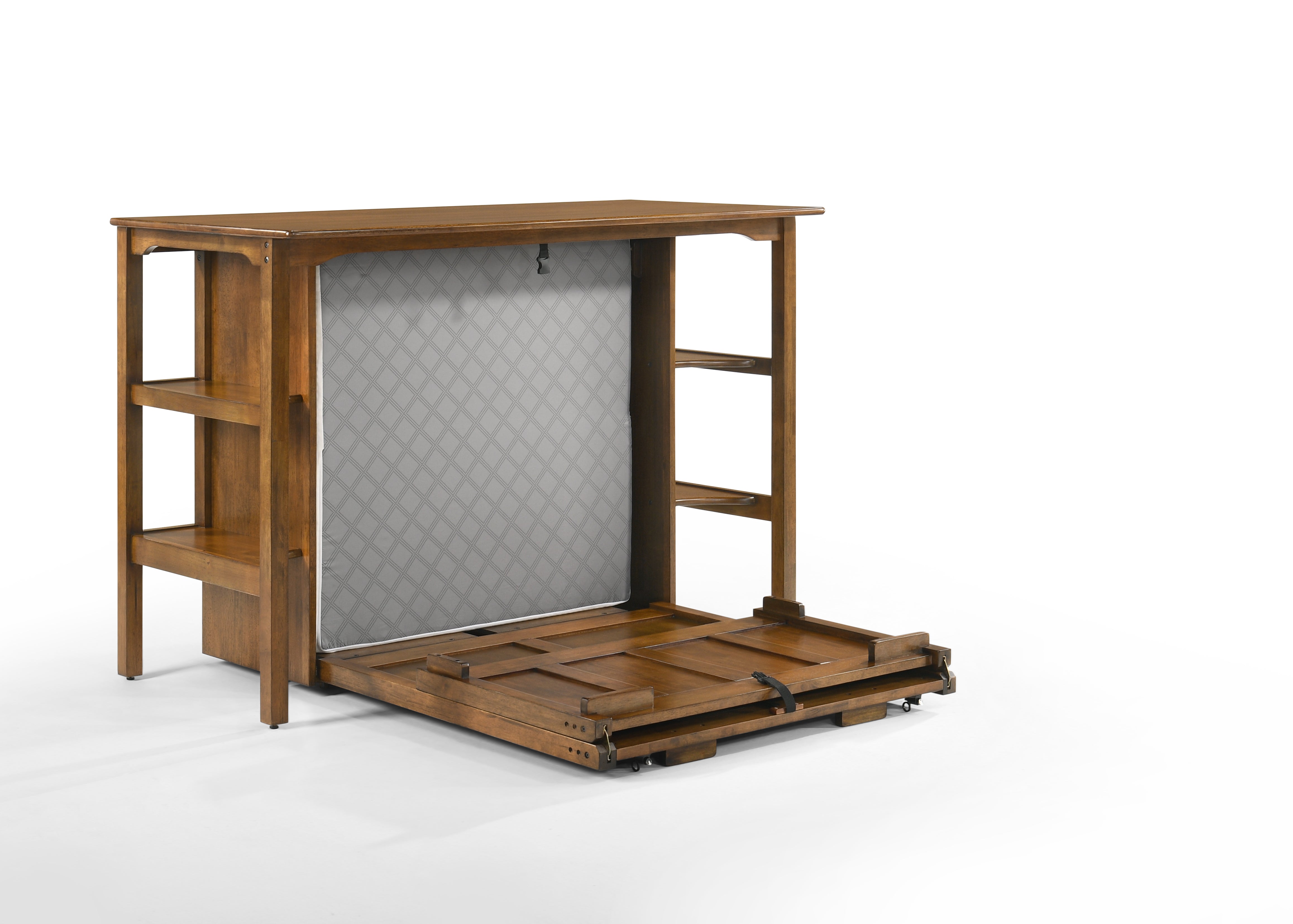 Siesta Desk Cabinet Bed in Black Walnut | Atlantic Fine Furniture, Melbourne FL