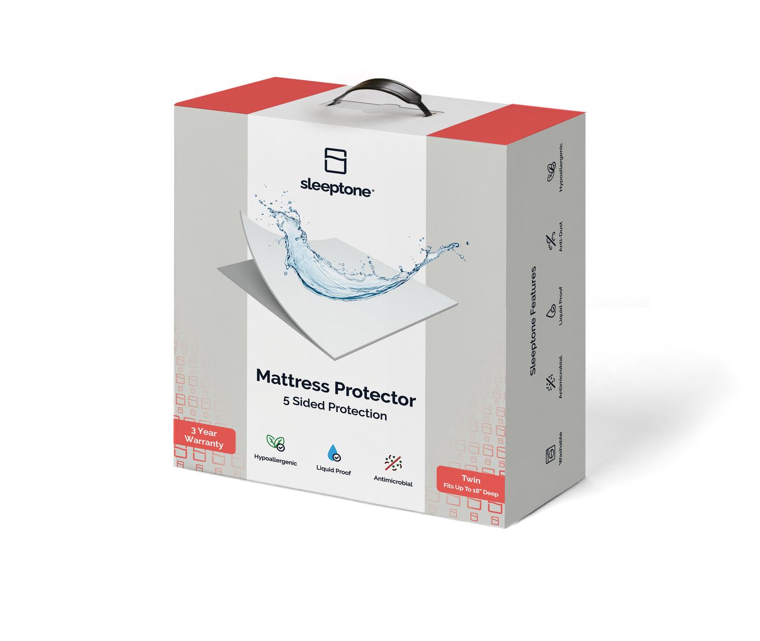 Waterproof Five Sided Mattress Protector