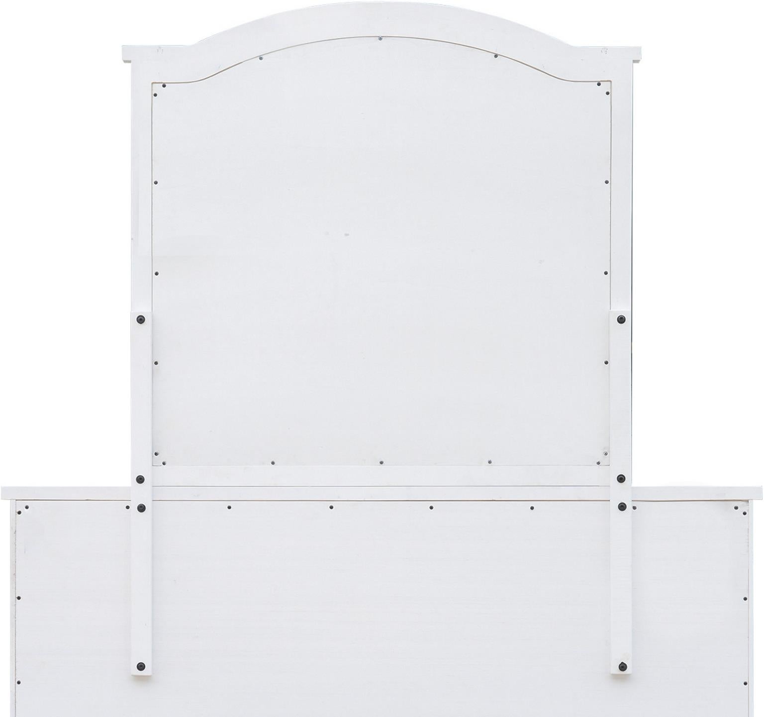 Stockton Mirror (Vintage White)