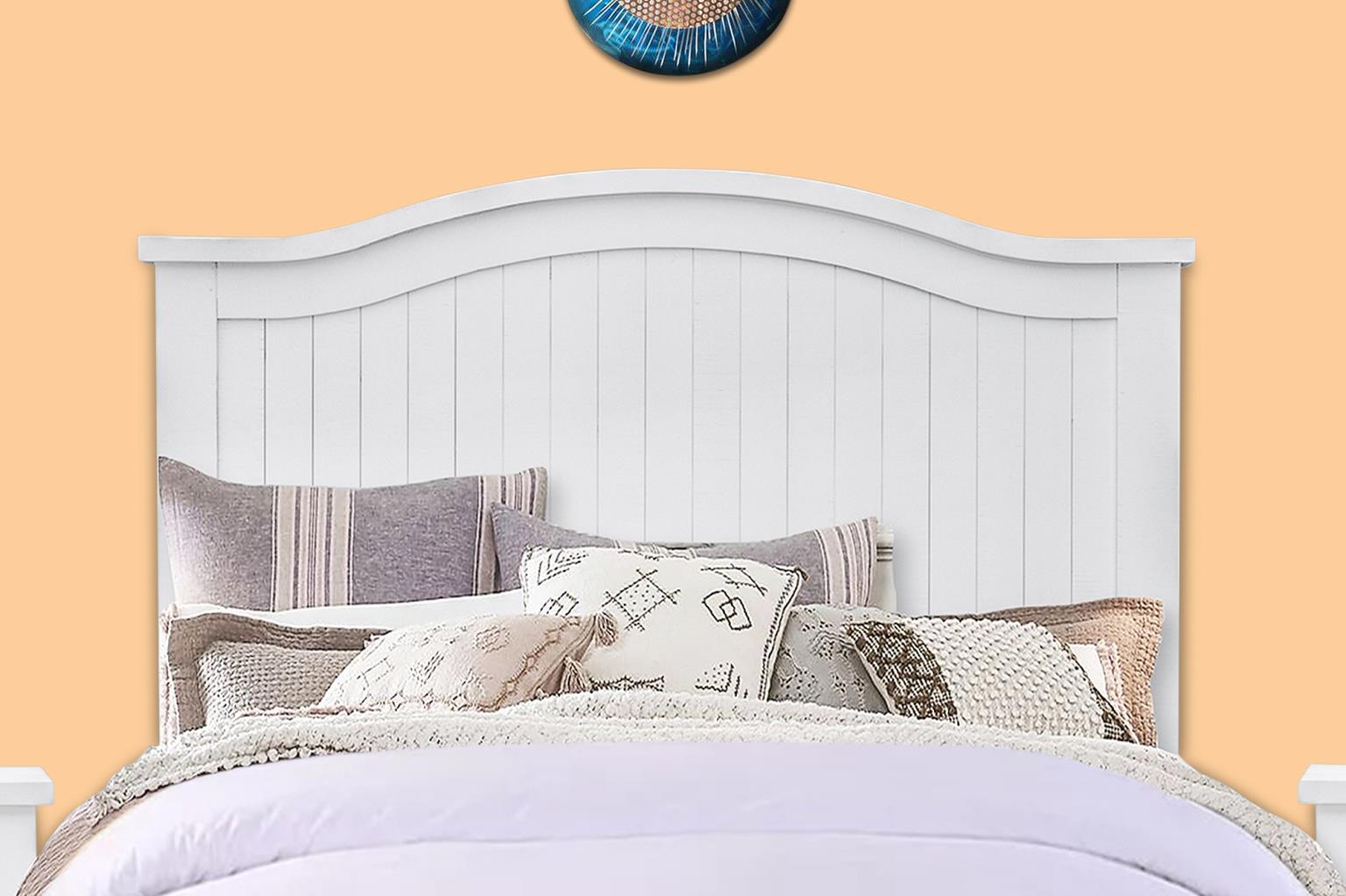 Stockton Queen Headboard (Vintage White)
