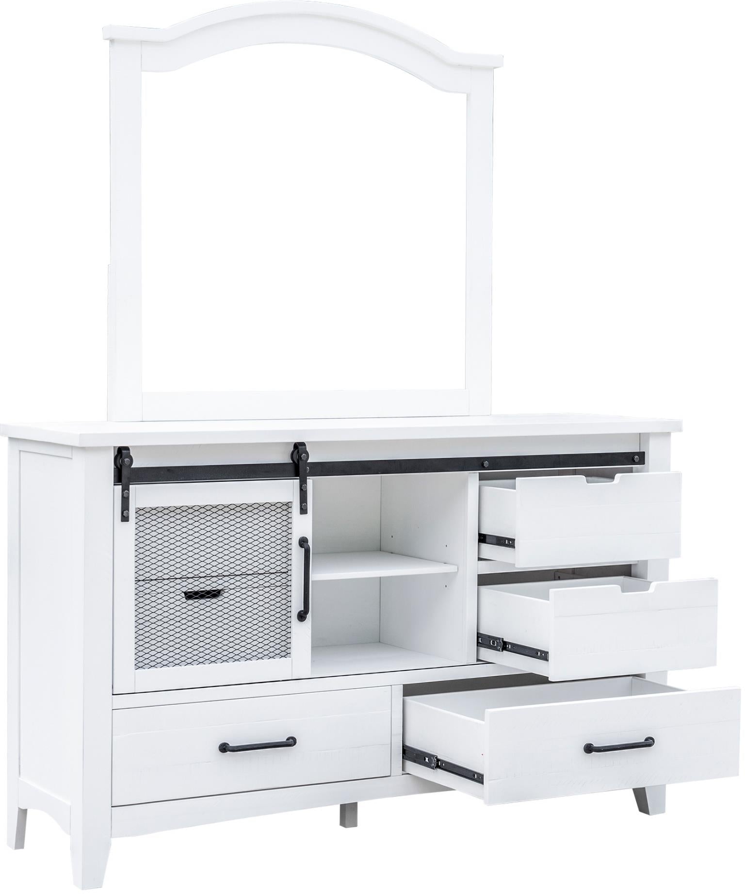 Stockton Dresser (Vintage White)