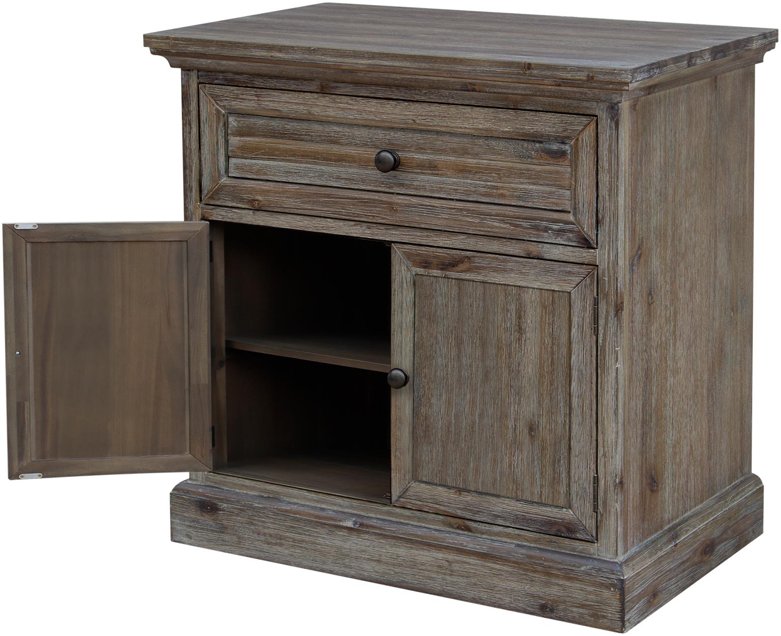 Sumpter 1 Drawer / 2 Door Nightstand