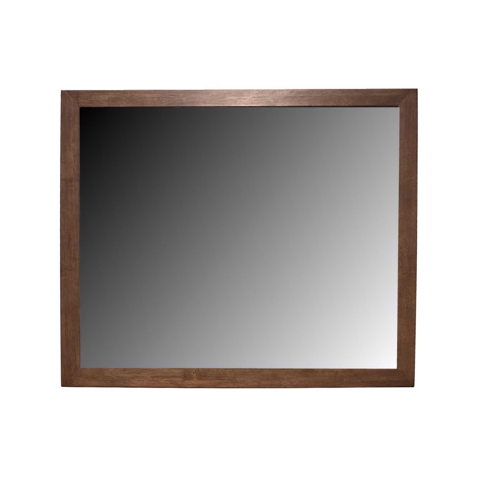 Sun Haven Beveled Mirror. Oak and Walnut Finish