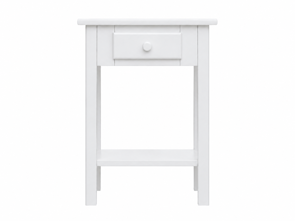 Sunset 18" Nightstand (White)