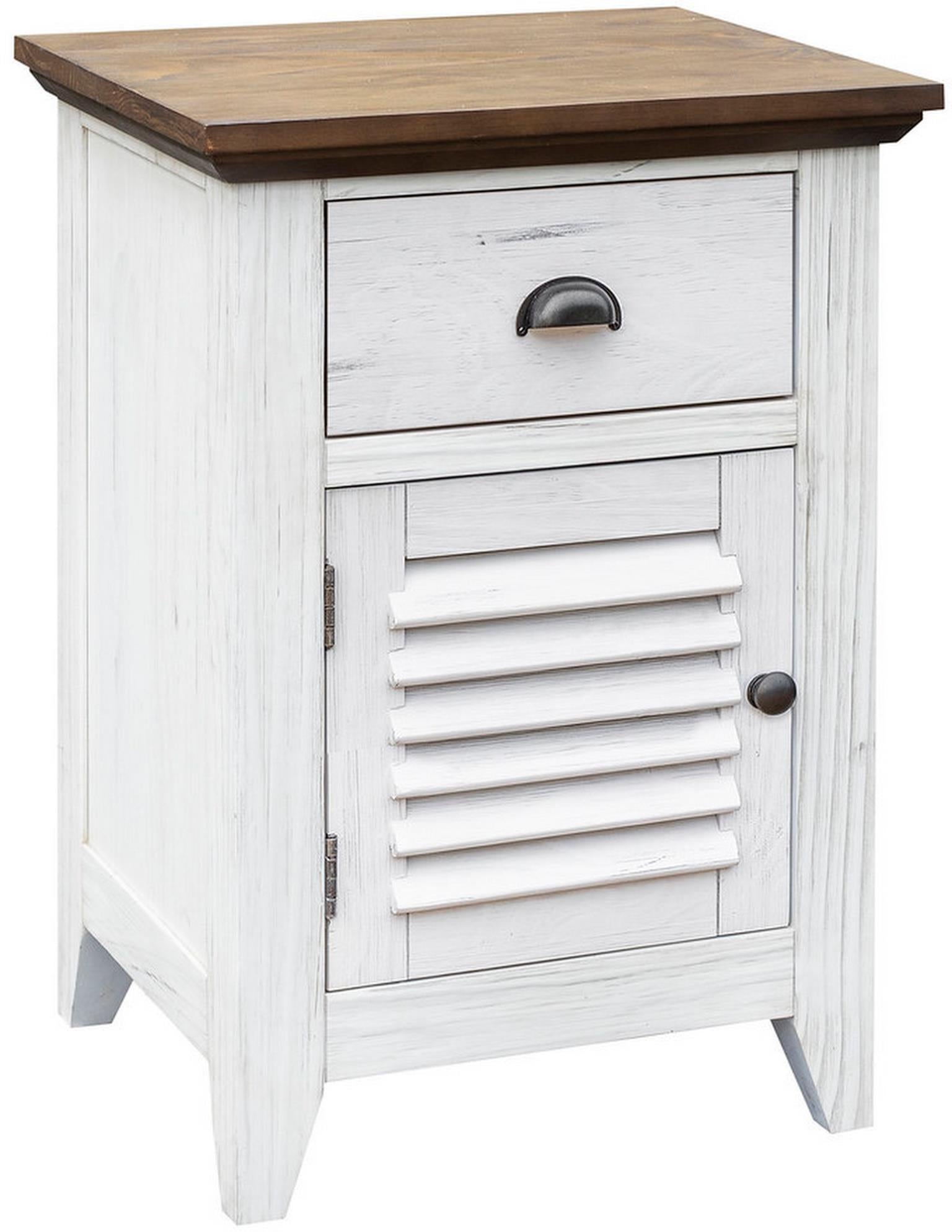 Tuscany Small Door Nightstand (2-Tone)