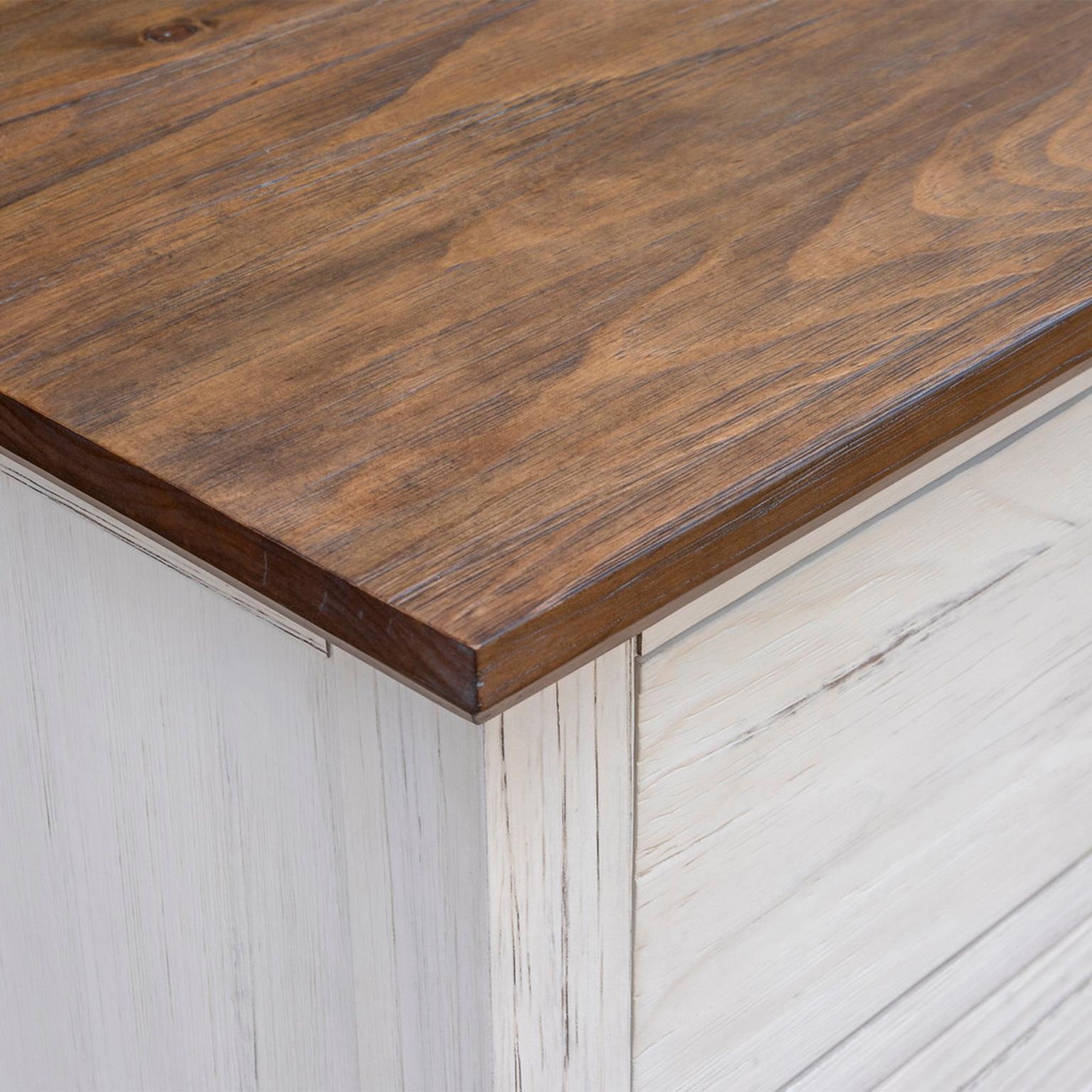 Tuscany Small Door Nightstand (2-Tone)