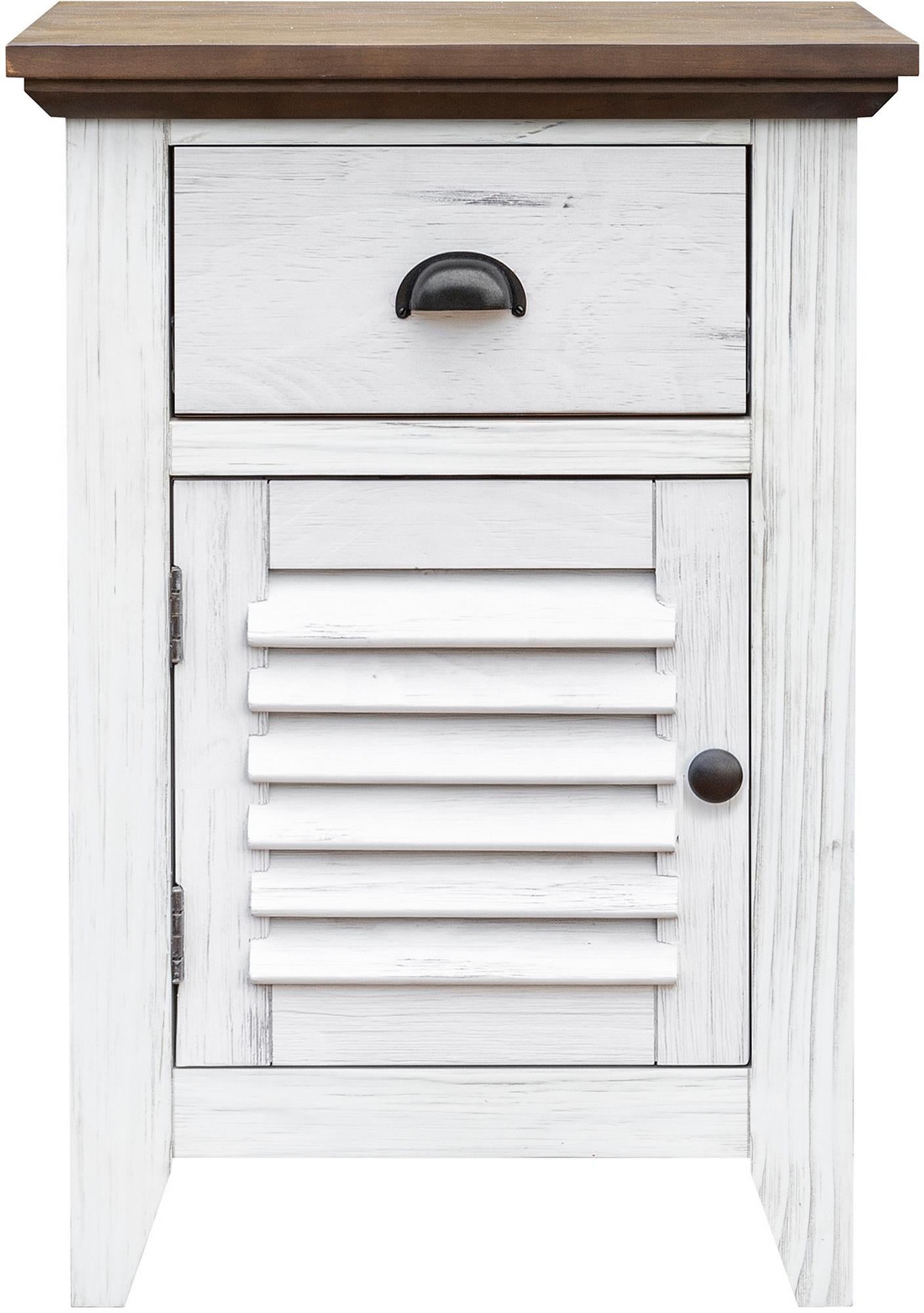 Tuscany Small Door Nightstand (2-Tone)
