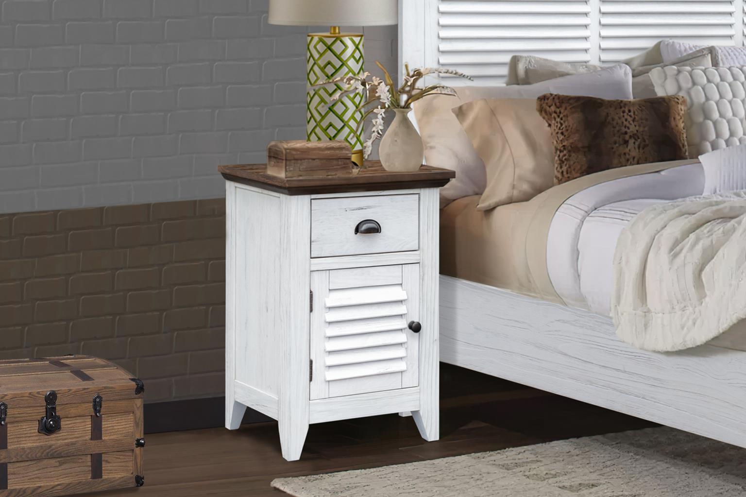 Tuscany Small Door Nightstand (2-Tone)