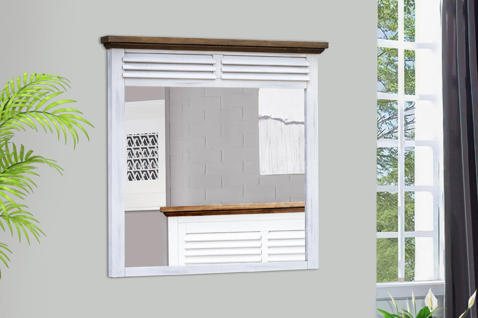 Tuscany Bedroom (2-Tone Distressed White/Brown)