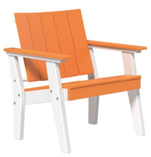 Tangerine & White