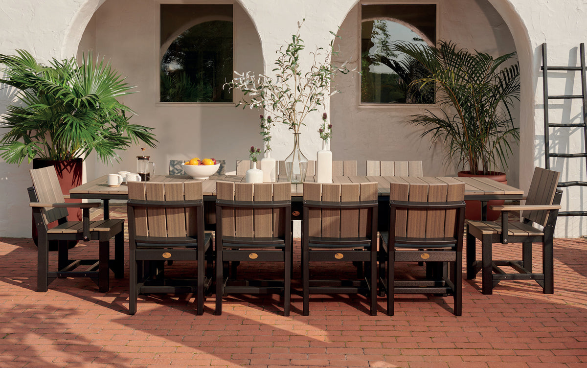 LuxCraft Urban Dining Table (4' x 10' Oval)