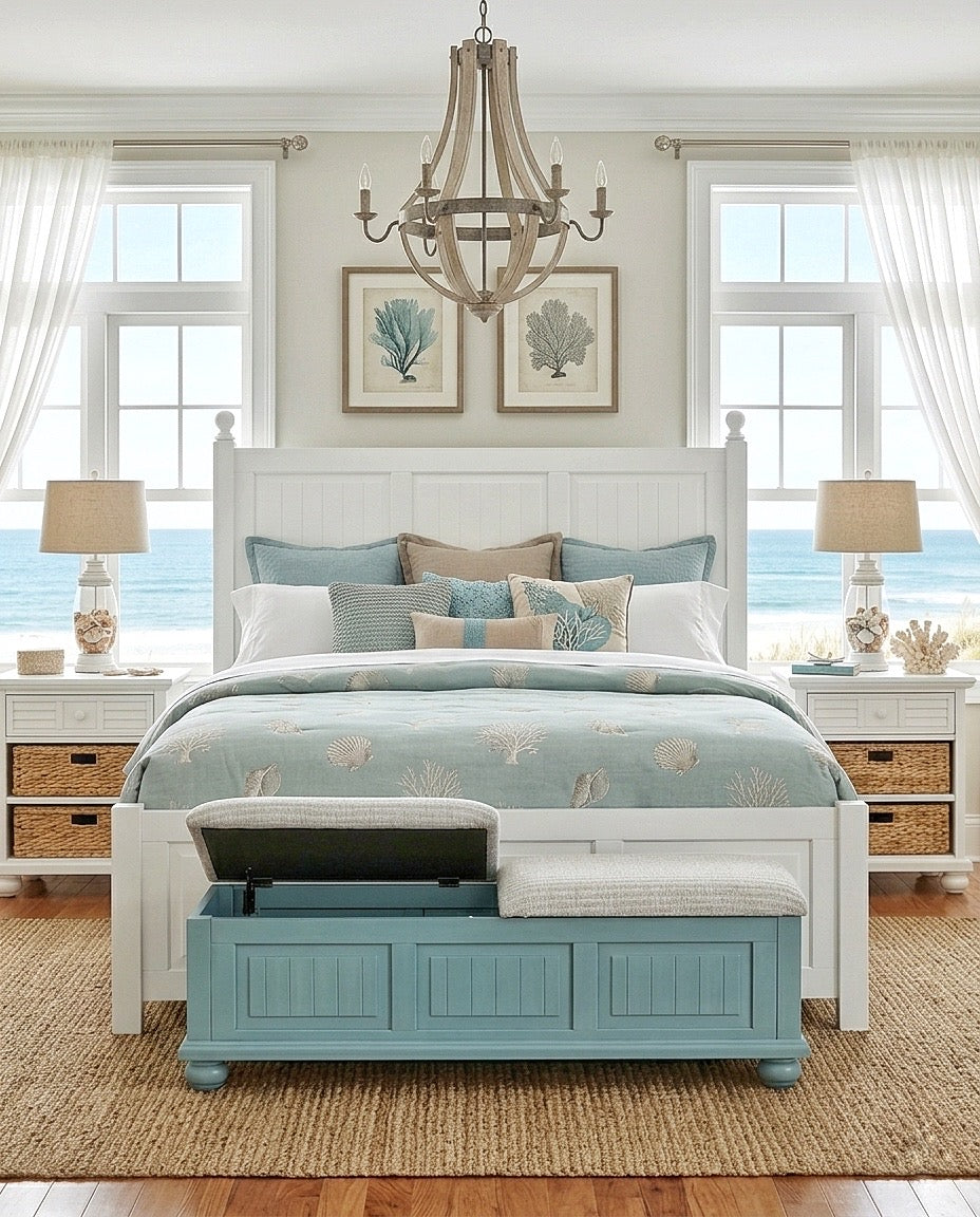 Beachfront Storage Bench