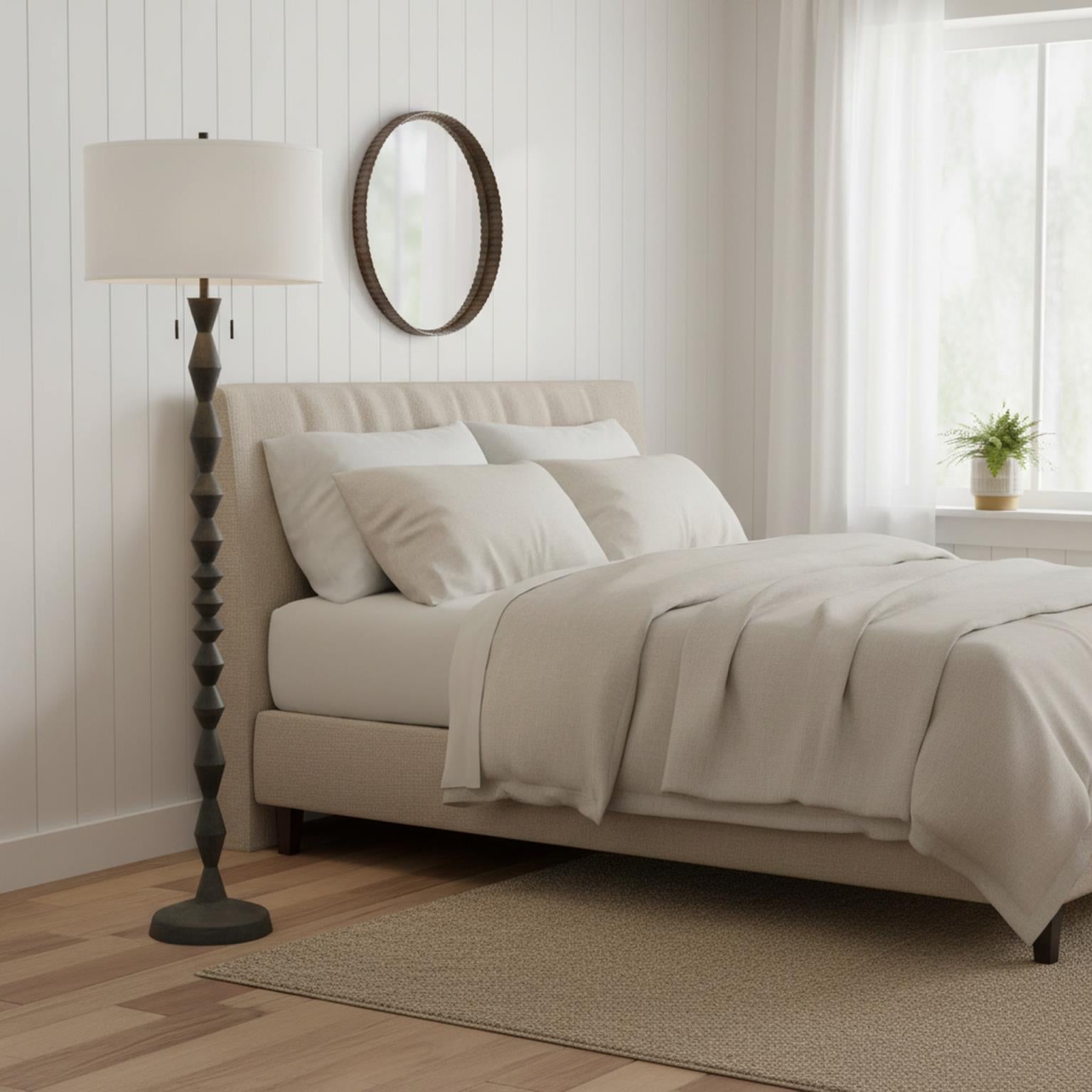 Zenith, 66" floor lamp, sold as 1pk
