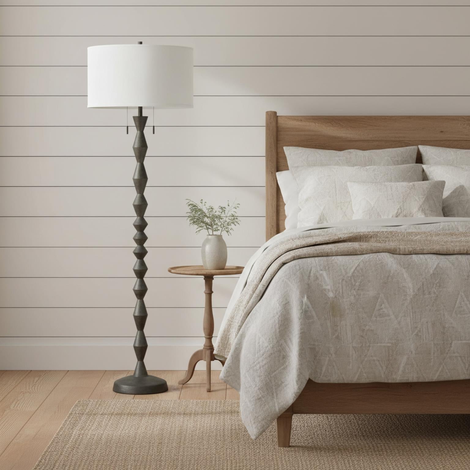 Zenith, 66" floor lamp, sold as 1pk