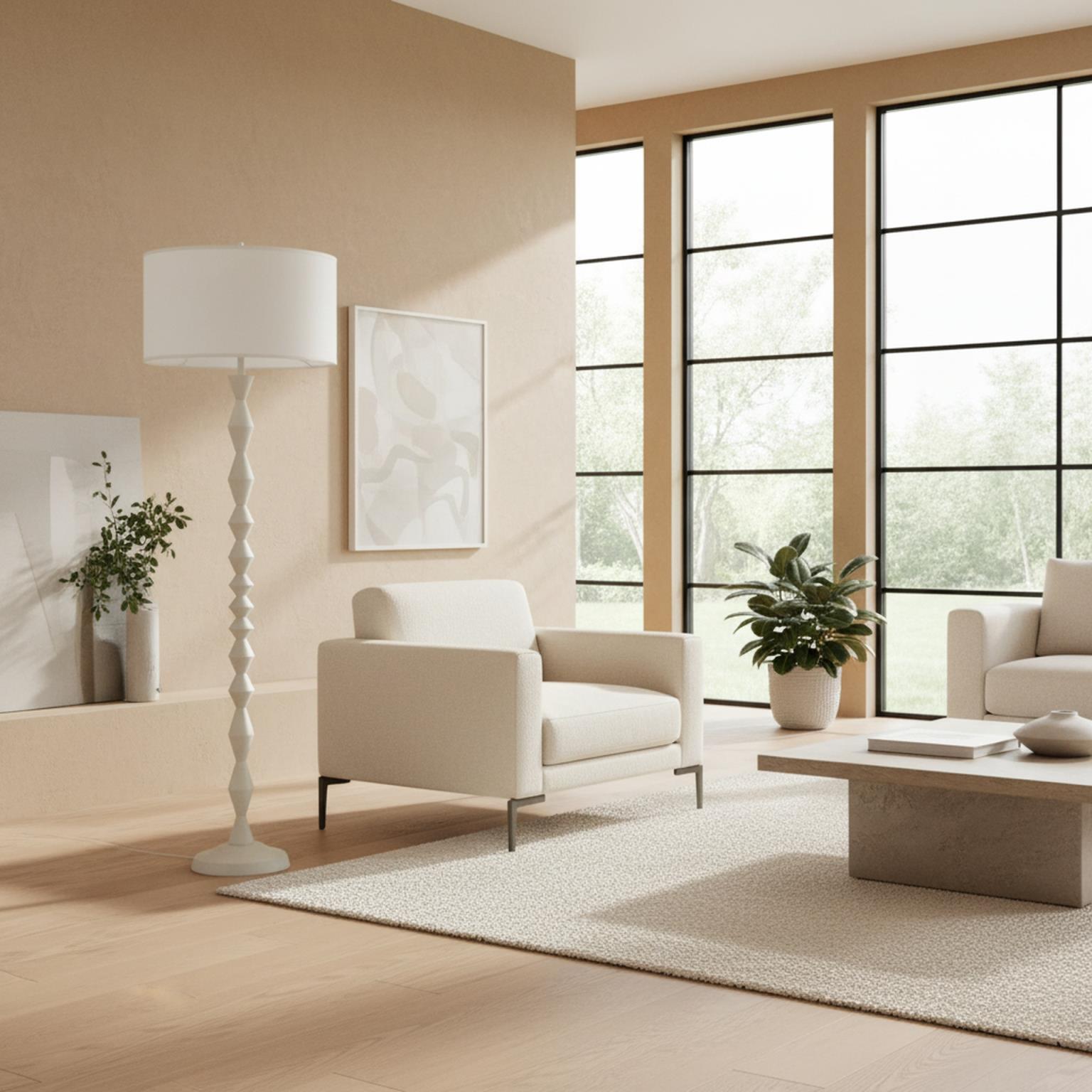 Zenith, 66" floor lamp, sold as 1pk