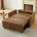 Convertible Sleeper Bed, Adjustable Oversized Armchair With 3 USB Ports