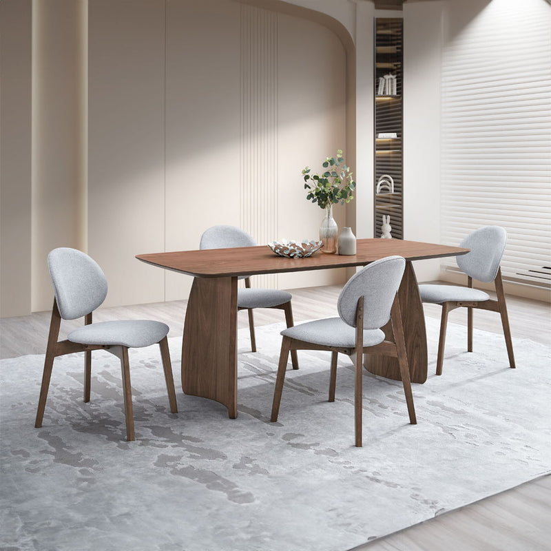 Hadasa - Dining Table - Walnut Finish