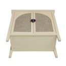 Rattan 2 Door Cabinet, Suitable For Bedroom - Natural