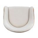 Modern Style Counter Height Bar Stools, With Comfortable Upholstery, Durable Metal Legs Ensure Stability - Brown