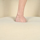 Contemporary Upholstered Club Chair With Button Tufting