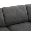 Sectional Sofa Modular Sofa U - Shaped Sofa Couch Sofa Bed L - Shaped Sofa With A Movable Ottoman And Two USB Ports For Living Room