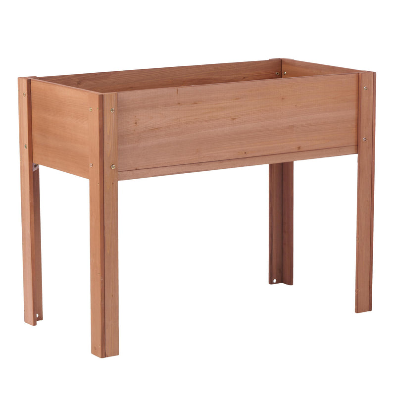 Raised Garden Bed With Legs, Elevated Planter Box For Outdoor Plants