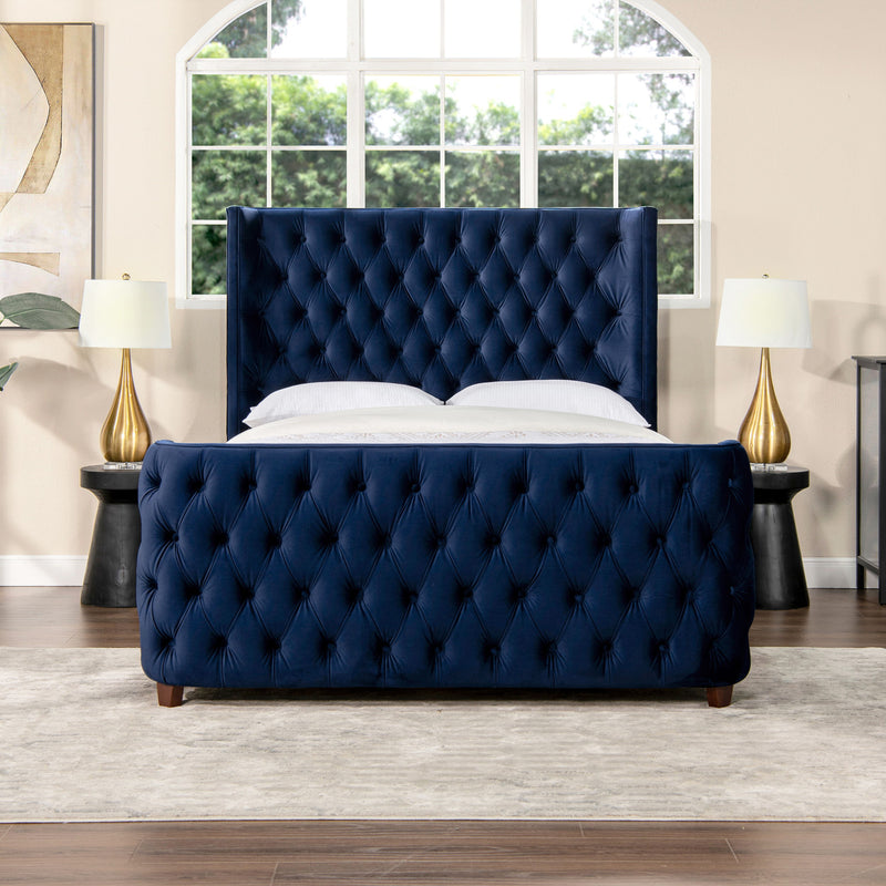 Brooklyn - Tufted Panel Bed Headboard And Footboard Set