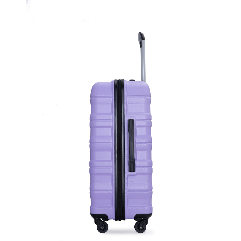Expandable 3 Piece Luggage Sets Lightweight & Durable Suitcase, Spinner Wheels, Tsa Lock