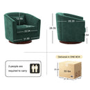 Swivel Accent Chair For Living Room, Sofa Chairs With Base Side For Living Room